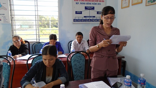 Ban kinh tế - xã hội HĐND phường Ninh Sơn giám sát công tác thực hiện các chỉ tiêu kinh tế, xã hội, quốc phòng – an ninh ở khu phố Ninh Bình