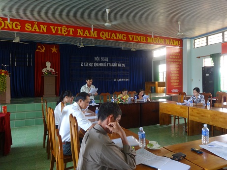Hội đồng nhân dân xã Chà Là, huyện Dương Minh Châu tổ chức sơ kết 09 tháng đầu năm 2016