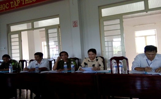 Thường trực HĐND xã Phước Trạch, huyện Gò Dầu: Tổ chức phúc tra sau giám sát việc xử phạt vi phạm hành chính trong lĩnh vực giao thông đường bộ đối với Công an xã năm 2015