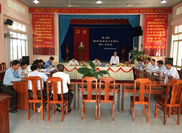 Thường trực HĐND xã Thạnh Bắc, huyện Tân Biên: Tổ chức hội nghị  chất vấn giữa 2 kỳ họp HĐND xã khóa IV nhiệm kỳ 2016-2021