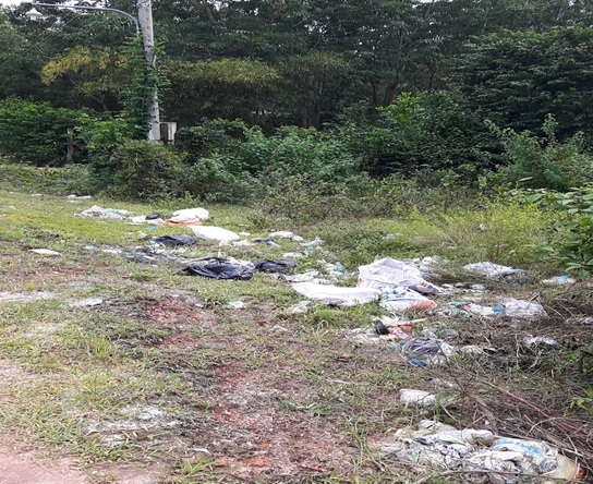 Thường trực HĐND xã Mỏ Công: Khảo sát tình hình ô nhiễm rác thải sinh hoạt trên địa bàn ấp Gò Đá, xã Mỏ Công
