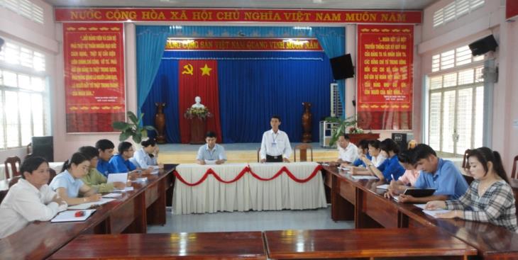 Thường trực HĐND xã Thạnh Bắc, huyện Tân Biên giám sát việc thực hiện công tác tuyên truyền, phổ biến, giáo dục pháp luật trên địa bàn xã Thạnh Bắc năm 2016