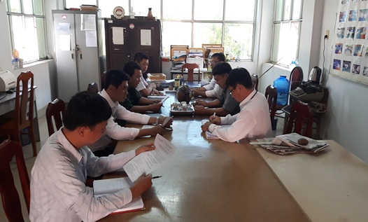 Thường trực HĐND xã Mỏ Công: Tổ chức họp chuẩn bị nội dung, chương trình kỳ họp cuối năm 2016