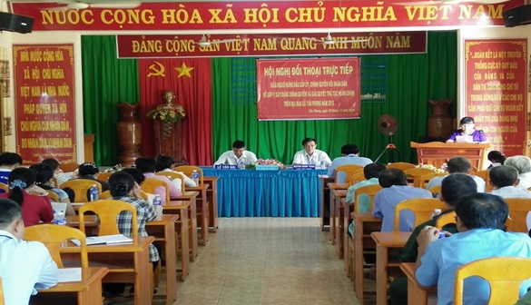HĐND xãTân Phong, huyện Tân Biên: Tổ chức Hội nghị về góp ý xây dựng chính quyền và giải quyết thủ tục hành chính trên đại bàn xã năm 2016