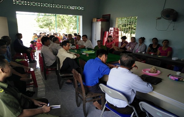 HĐND xã Tân Phong, huyện Tân Biên: Tổ chức hội nghị tiếp xúc với cử tri 8 ấp trên địa xã trước kỳ họp