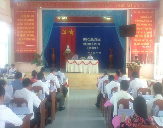 Hội đồng nhân dân xã Thạnh Bắc, huyện Tân Biên: Tổ chức kỳ họp lần thứ 2, HĐND xã khóa IV, nhiệm kỳ 2016 - 2021