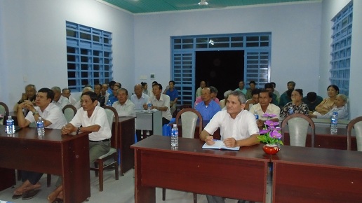Đại biểu HĐND phường Ninh Sơn tiếp xúc cử tri khu phố Ninh An, Ninh Lộc