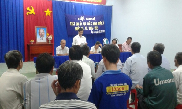 Thường trực HĐND xã Bàu Đồn: tổ chức cho đại biểu HĐND huyện, xã tiếp xúc cử tri sau kỳ họp thứ hai