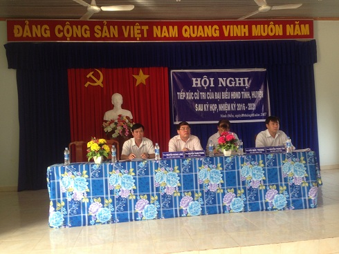 Đại biểu HĐND tỉnh, đơn vị huyện Châu Thành: Tiếp xúc cử tri sau kỳ họp thứ 3 HĐND Tỉnh