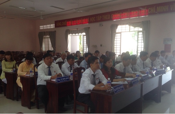 HĐND xã Thanh Điền, khóa XI nhiệm kỳ 2016-2021 tổ chức kỳ họp bất thường