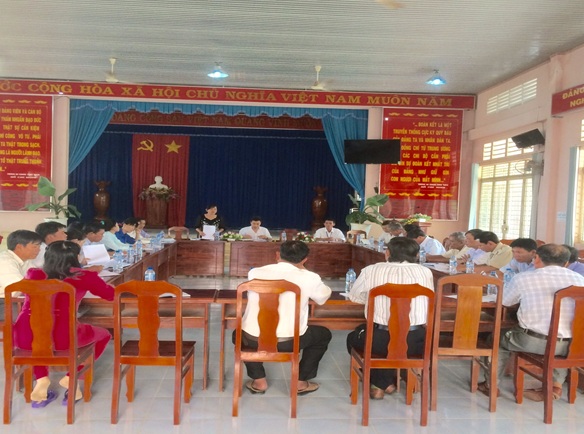 HĐND xã Thạnh Bắc huyện Tân Biên: Tổ chức Hội nghị công bố ngày bầu cử Trưởng ấp nhiệm kỳ 2017-2019