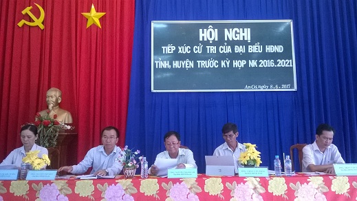 Lĩnh vực điện, đường giao thông nông thôn được nhiều cử tri quan tâm kiến nghị tại Hội nghị tiếp xúc cử tri trước kỳ họp thứ 3 của HĐND huyện Châu Thành