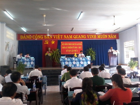 HĐND xã An Hòa tổ chức kỳ họp thứ 3