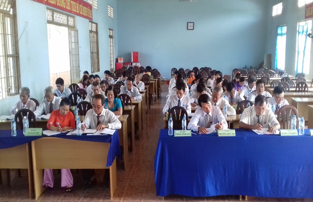HĐND xã Cẩm Giang tổ chức kỳ họp thứ 3