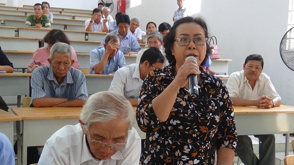 Đại biểu Hội đồng nhân dân tỉnh, Thành phố tiếp xúc cử tri phường IV