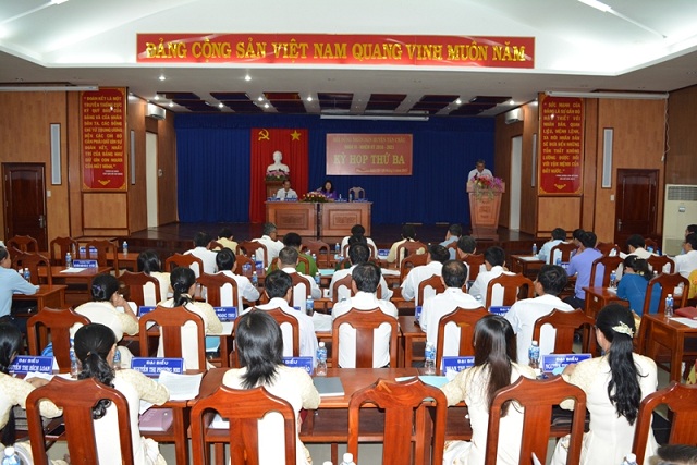 HĐND huyện Tân Châu tổ chức kỳ họp thứ ba