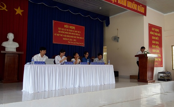 Đại biểu HĐND Tỉnh: Tiếp xúc cử tri tại các xã, huyện Gò Dầu
