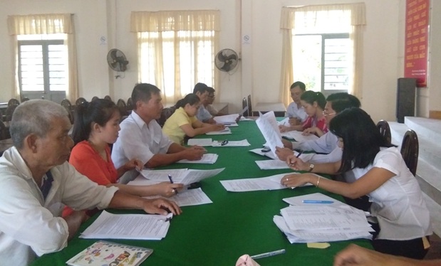 Ban kinh tế - xã hội HĐND xã Trí Bình, huyện Châu Thành:  Thẩm tra các báo cáo trình kỳ họp thứ ba HĐND xã