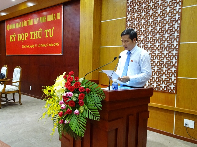 Hội đồng nhân dân tỉnh Tây Ninh: Bế mạc kỳ họp thứ tư