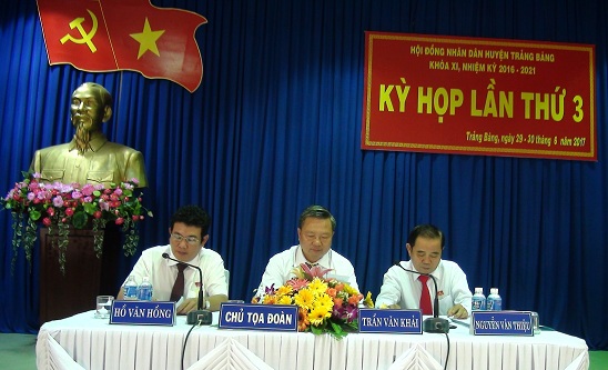 Bế mạc kỳ họp thứ 3 HĐND huyện Trảng Bàng