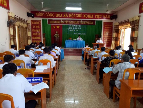 HĐND xã Tân Phong, huyện Tân Biên:  Tổ chức kỳ họp lần thứ 3 HĐND xã
