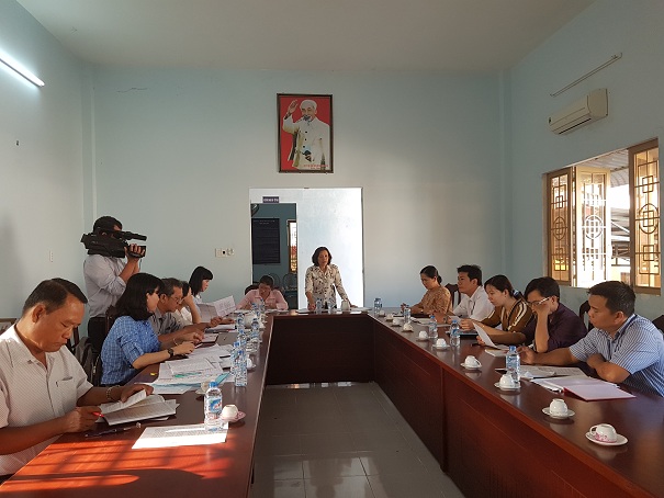Ban pháp chế HĐND huyện Gò Dầu phúc tra các kiến nghị sau giám sát  năm 2017