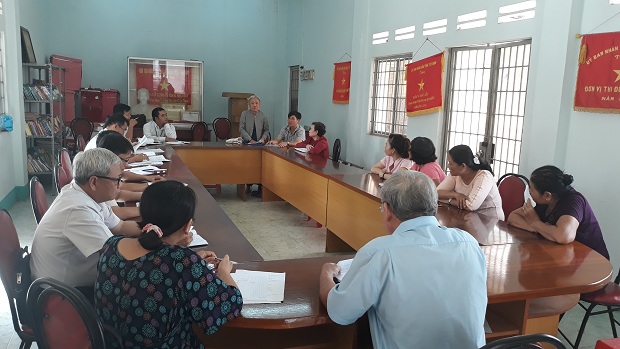Hội đồng nhân dân huyện Bến Cầu giám sát về công tác thi hành án dân sự trên địa bàn 02 xã: An Thạnh và Lợi Thuận