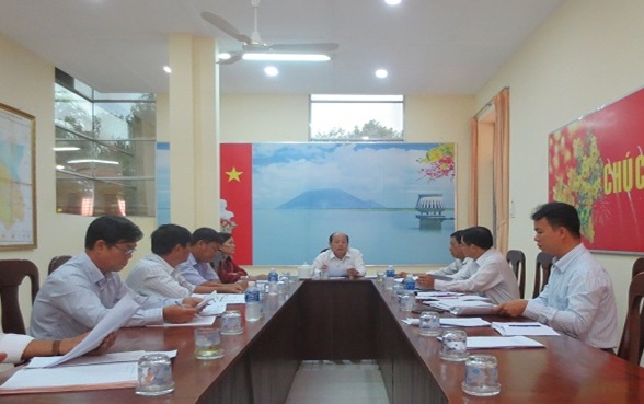 Thường trực HĐND huyện Dương Minh Châu: Tổ chức họp Thường trực HĐND huyện định kỳ tháng 11/2017