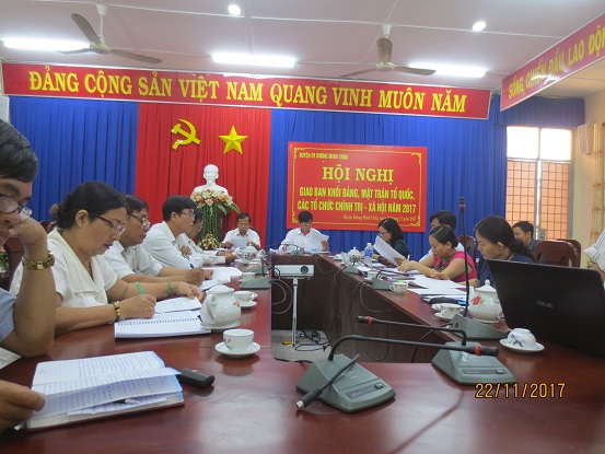 Ban pháp chế HĐND huyện Dương Minh Châu: Giám sát việc giải quyết đơn thư, khiếu nại, tố cáo của công dân trên địa bàn huyện năm 2017