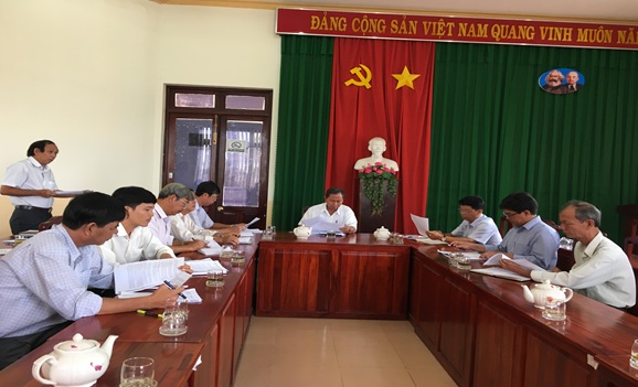 Thường trực Hội đồng nhân dân huyện Hòa Thành  giám sát kết quả giải quyết kiến nghị của cử tri
