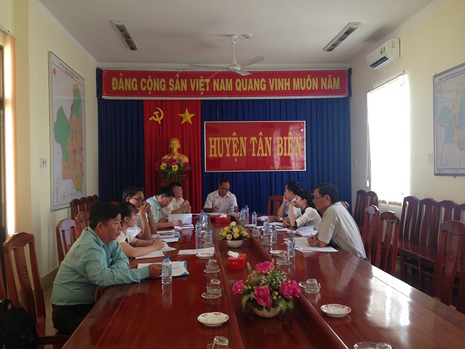 Tân Biên: Thường trực HĐND huyện họp phiên định kỳ tháng 01/2018