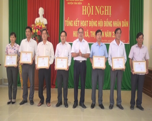 HĐND huyện Tân Biên tổng kết hoạt động năm 2017