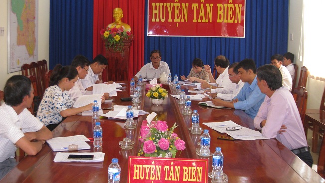 HĐND huyện Tân Biên giám sát kết quả triển khai quy hoạch Cụm Công nghiệp Thanh Xuân, xã Mỏ Công, huyện Tân Biên