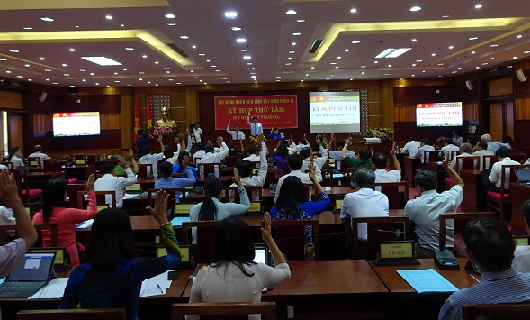 Hội đồng nhân dân tỉnh Tây Ninh: Bế mạc kỳ họp thứ tám