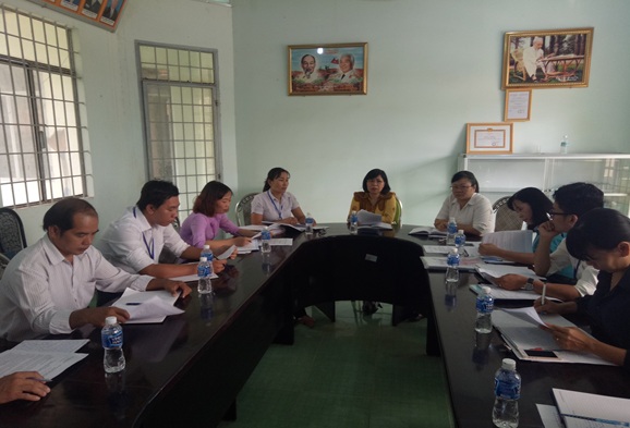 Ban Pháp chế HĐND huyện Châu Thành tổ chức giám sát việc tuân thủ các quy định pháp luật liên quan đến công tác ban hành văn bản