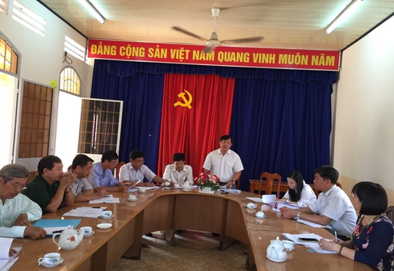 BAN KT-XH HĐND HUYỆN HOÀ THÀNH: Giám sát công tác “Tuyên truyền và vận động Nhân dân tham gia BHYT trên địa bàn huyện”
