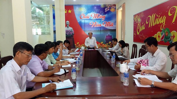 Thường trực HĐND huyện Dương Minh Châu tổ chức giám sát về tình hình triển khai thực hiện Đề án di dời dân ra khỏi đất lâm nghiệp tại Tiểu khu 63 xã Suối Đá đối với UBND huyện