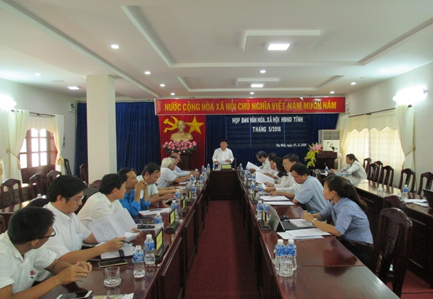 Ban Văn hoá - Xã hội HĐND tỉnh: Họp thông qua Báo cáo kết quả giám sát việc thực hiện chế độ, chính sách cho người lao động trong các doanh nghiệp trên địa bàn tỉnh
