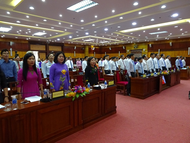 Hội đồng nhân dân tỉnh Tây Ninh: Khai mạc kỳ họp thứ chín