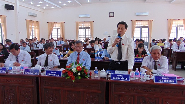 Phiên Chất vấn tại kỳ họp thứ 6, HĐND huyện Bến Cầu khóa XI