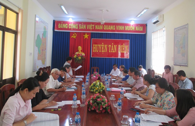Ban Văn hoá - Xã hội HĐND Tỉnh:  Khảo sát công tác quản lý nhà nước đối với di tích lịch sử - văn hóa  trên địa bàn huyện Tân Biên