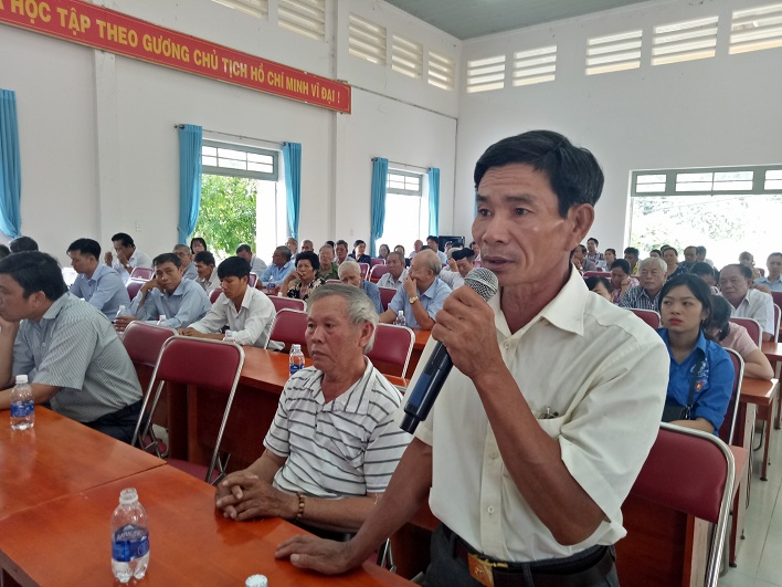 Đại biểu quốc hội Huỳnh Thanh Phương: Tiếp xúc cử tri thành phố Tây Ninh trước kỳ họp thứ 6, Quốc hội khóa XIV