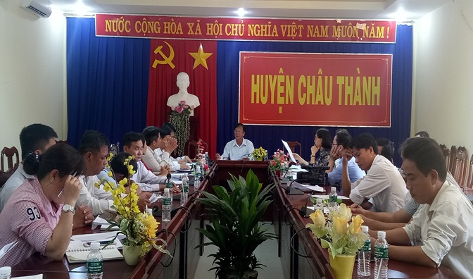 Thường trực HĐND huyện Châu Thành: Tổ chức phiên giải trình giữa hai kỳ họp