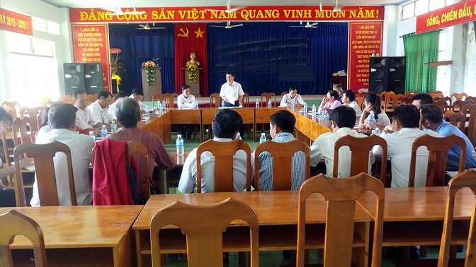 BAN KINH TẾ - XÃ HỘI HĐND HUYỆN DƯƠNG MINH CHÂU: GIÁM SÁT CÔNG TÁC DUY TRÌ XÃ NÔNG THÔN MỚI
