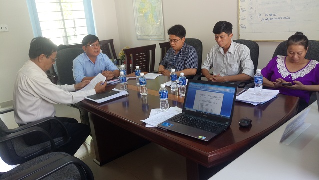 Ban Pháp chế HĐND huyện Dương Minh Châu khảo sát làm cơ sở thẩm định các văn bản trình kỳ họp thứ 6 HĐND huyện