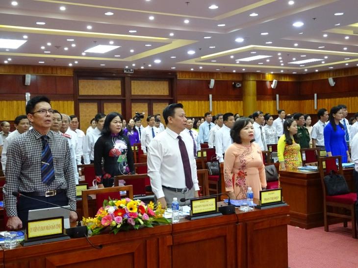 Hội đồng nhân dân tỉnh Tây Ninh: Khai mạc kỳ họp thứ 10