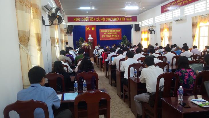 HĐND huyện Dương Minh Châu tổ chức kỳ họp thứ 6,  khóa XI, nhiệm kỳ 2016-2021