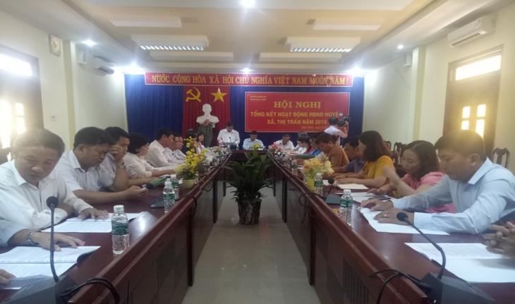 HĐND huyện Châu Thành: Tổng kết hoạt động HĐND huyện, xã, thị trấn năm 2018