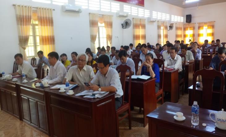 Thường trực HĐND huyện Dương Minh Châu  Tổ chức họp sơ kết quý I năm 2019