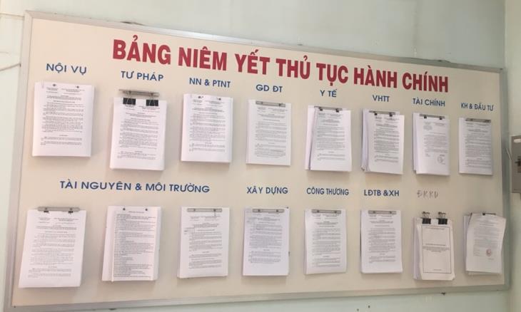 Đoàn công tác của  HĐND tỉnh: Khảo sát kết quả thực hiện cải cách hành chính tại UBND huyện Tân Biên